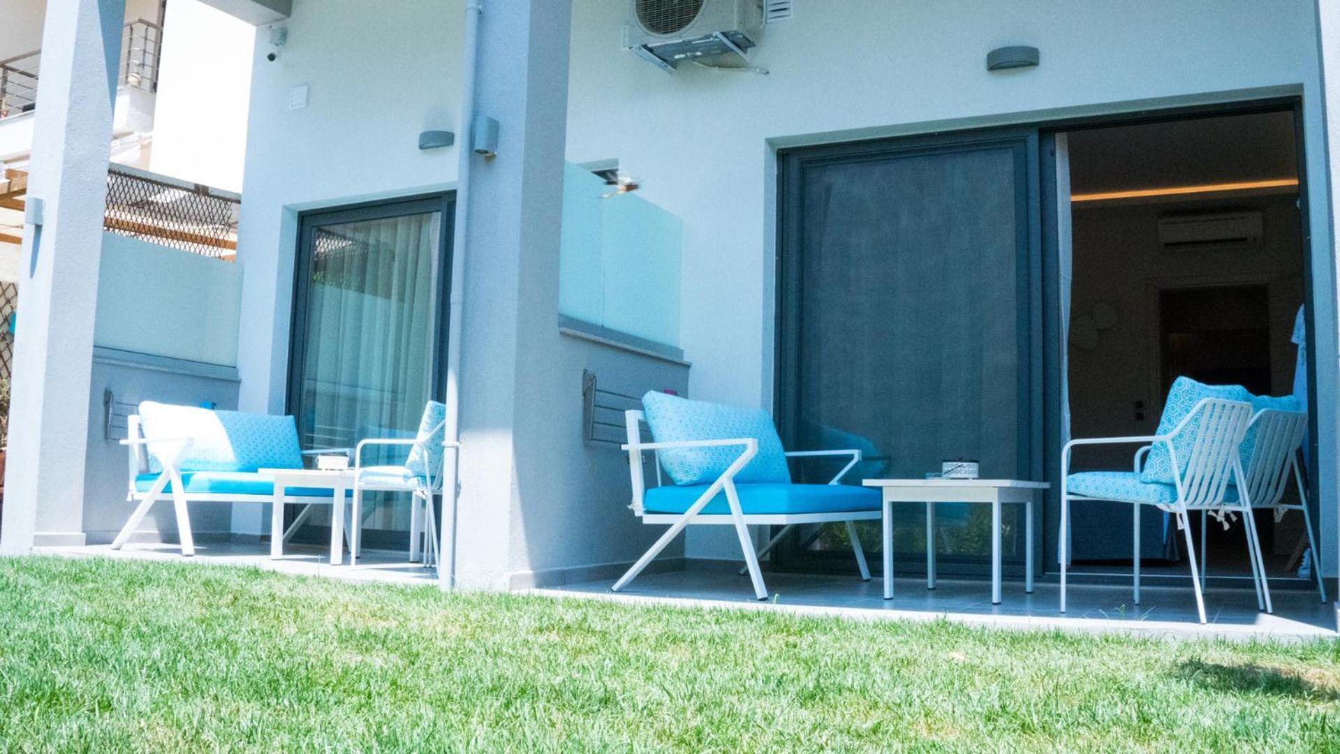 Costa Domus Blue Luxury Apartments Нікіті Екстер'єр фото
